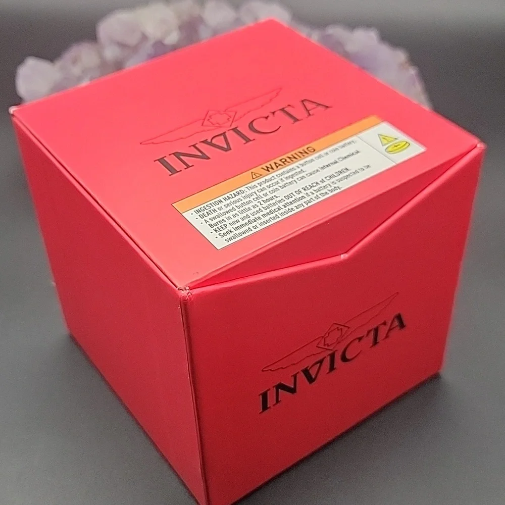 48051 Invicta Racing Burnout Digital Pink Black Men's Chronograph Watch - 52mm